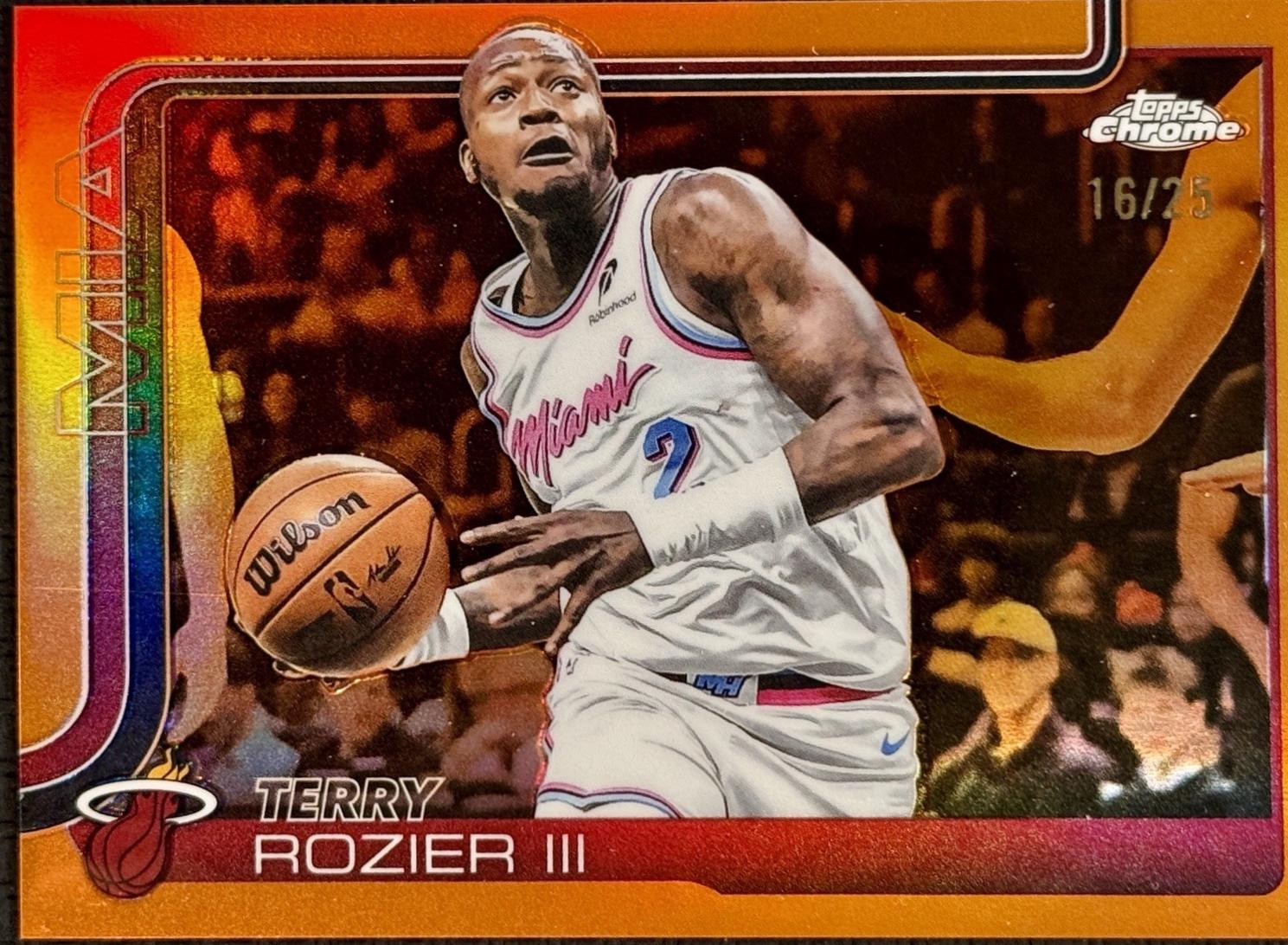 Terry Rozier III [Orange Refractor] #112