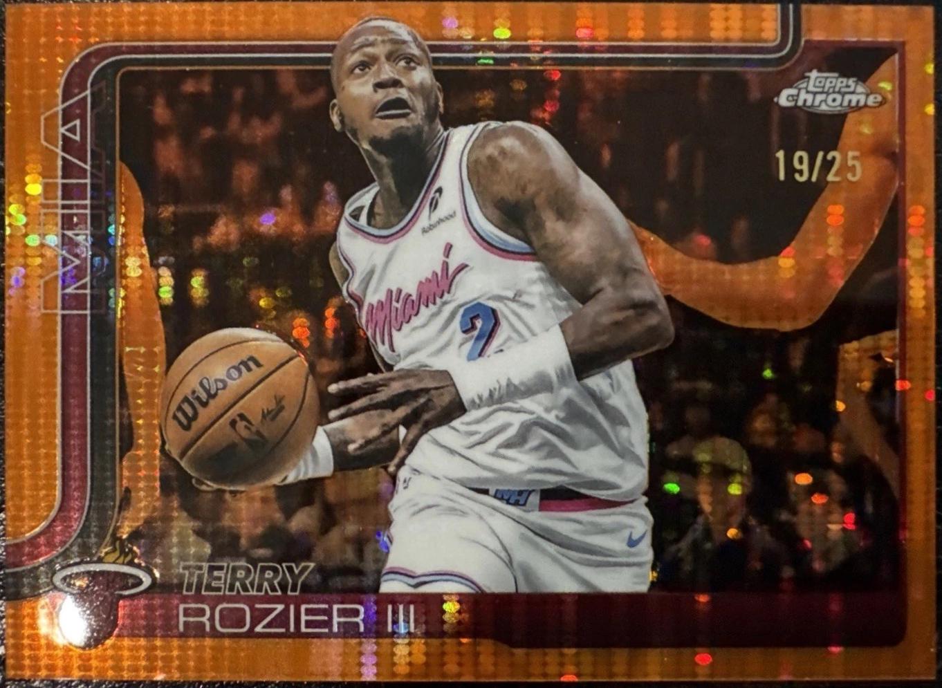 Terry Rozier III [Pulsar Orange Refractor] #112