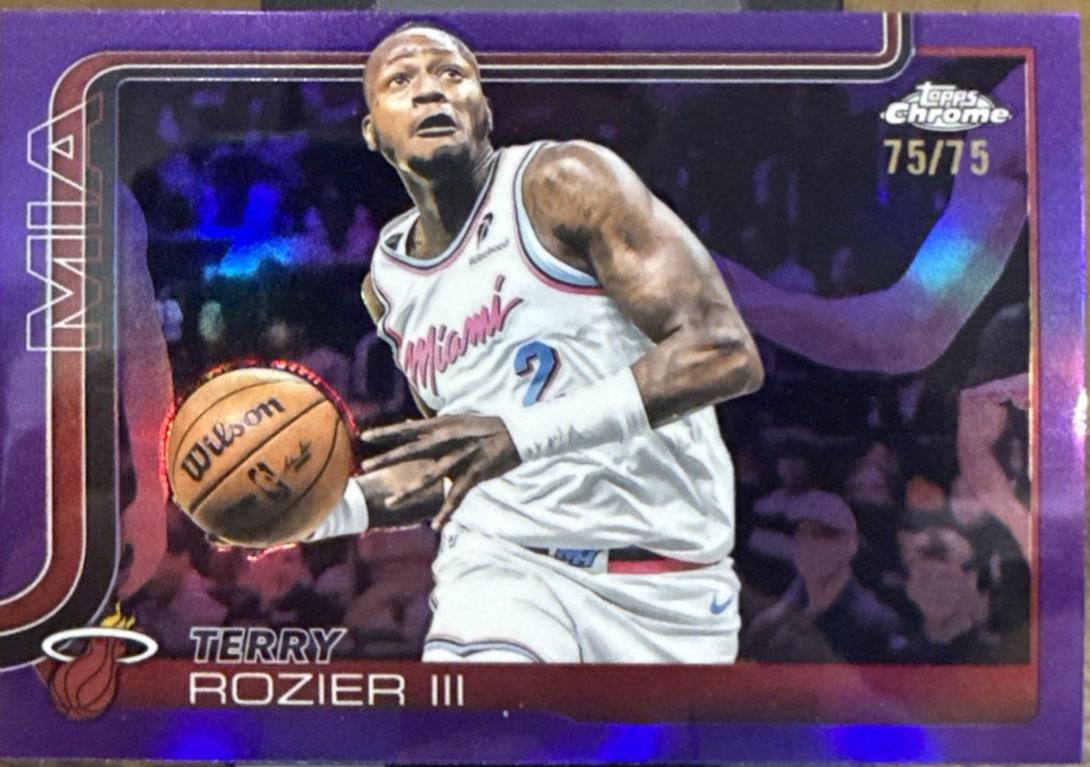 Terry Rozier III [Purple Wave Refractor] #112