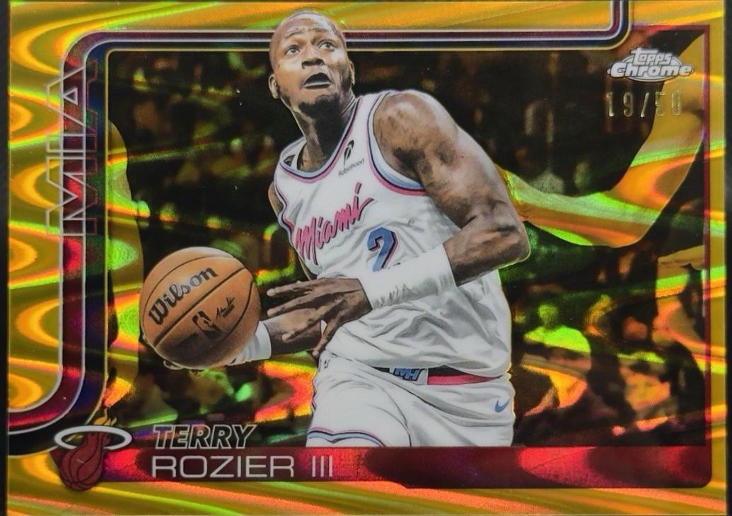 Terry Rozier III [RayWave Gold Refractor] #112