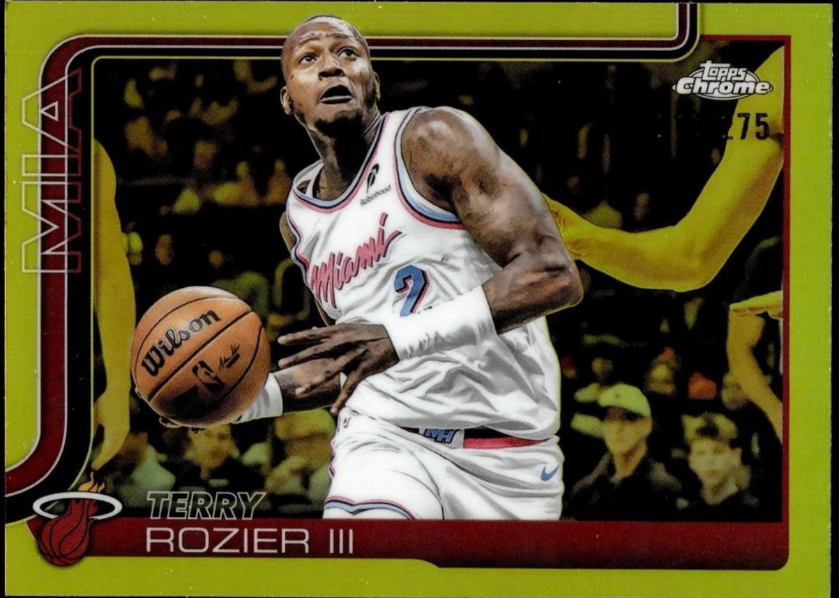 Terry Rozier III [Yellow Refractor] #112