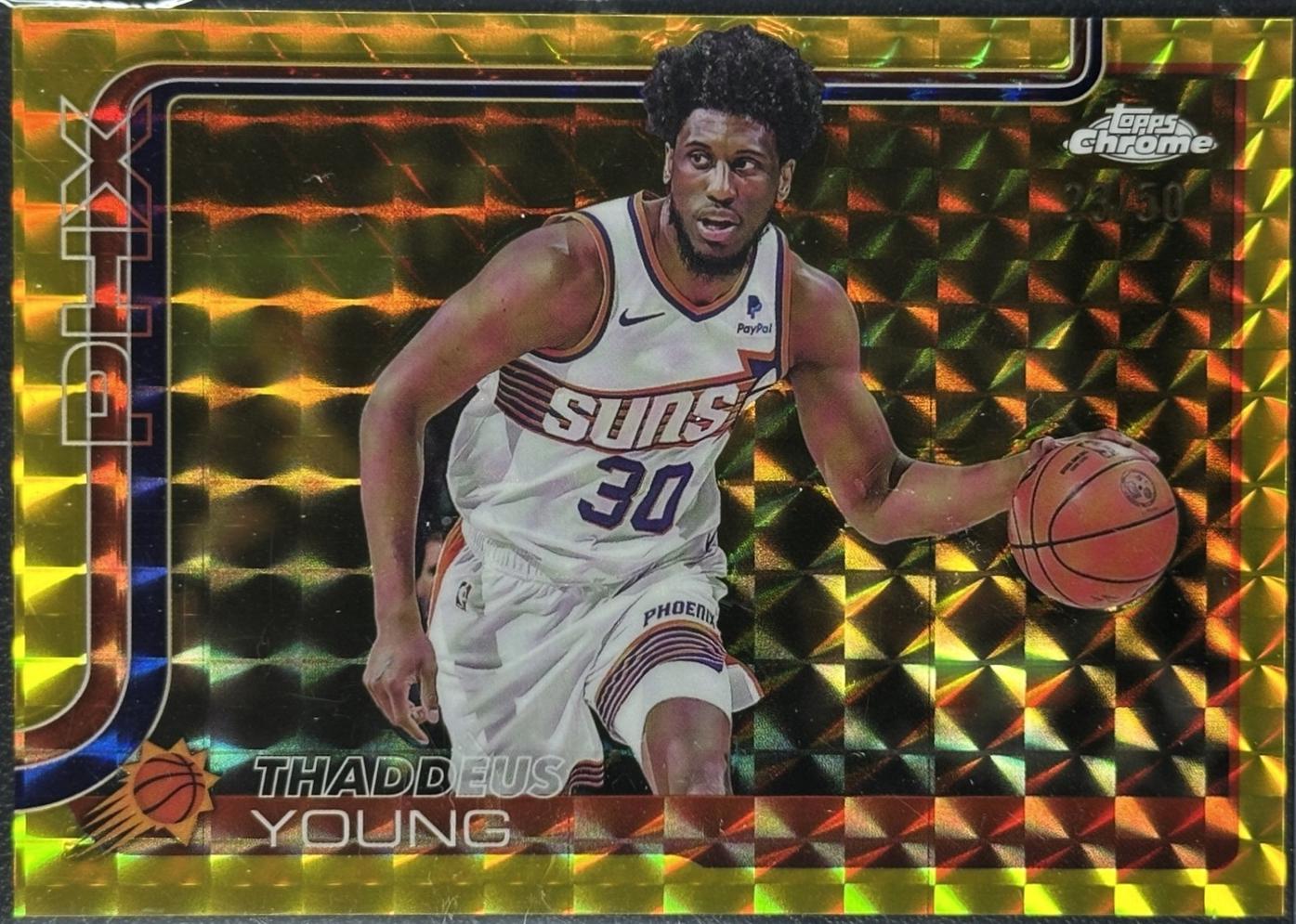 Thaddeus Young [Gold Geometric Refractor] #135