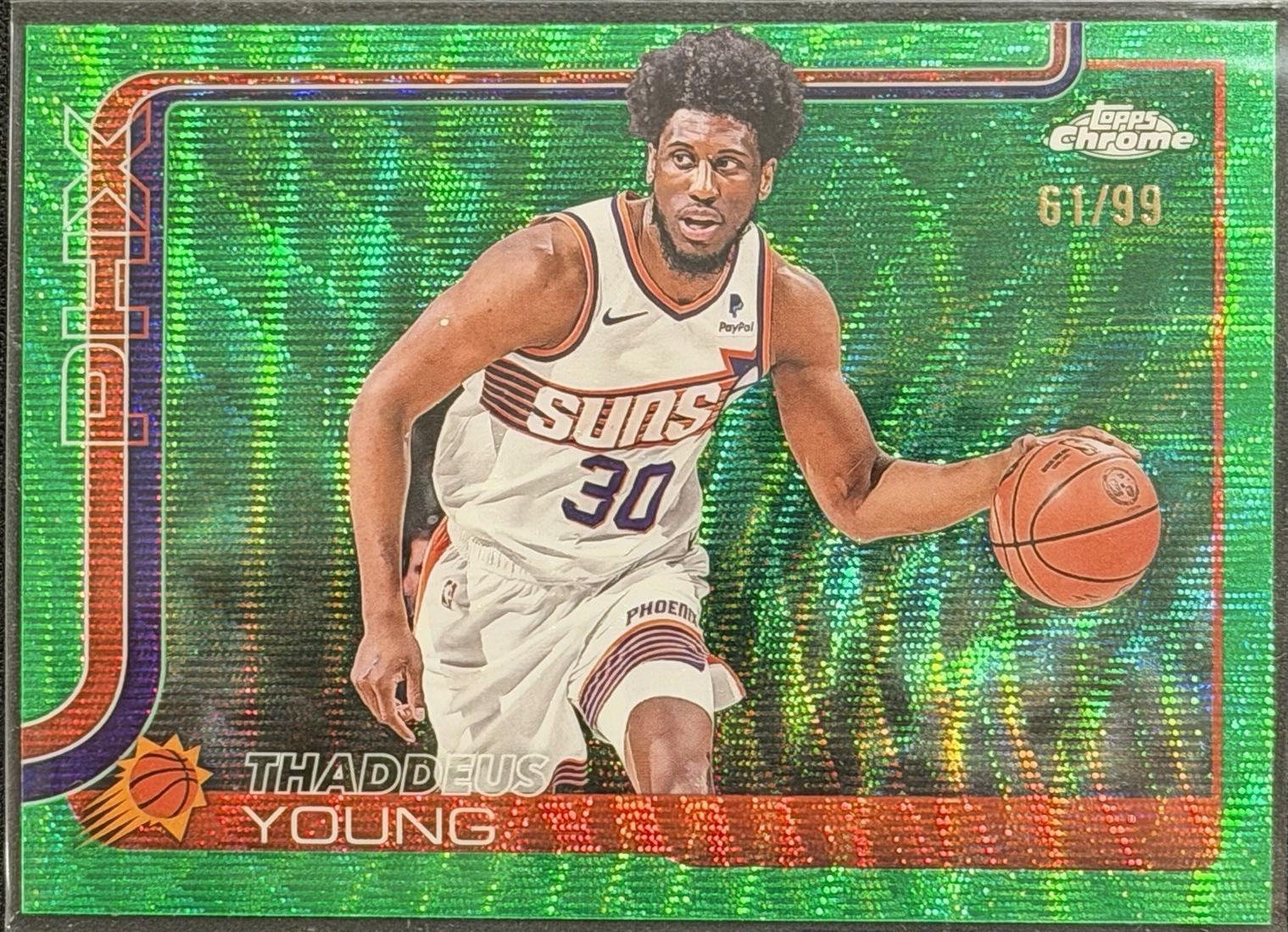 Thaddeus Young [Green Refractor] #135