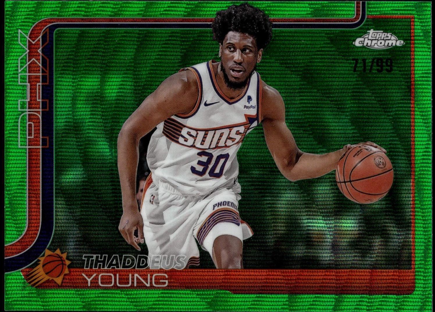 Thaddeus Young [Green Wave Refractor] #135