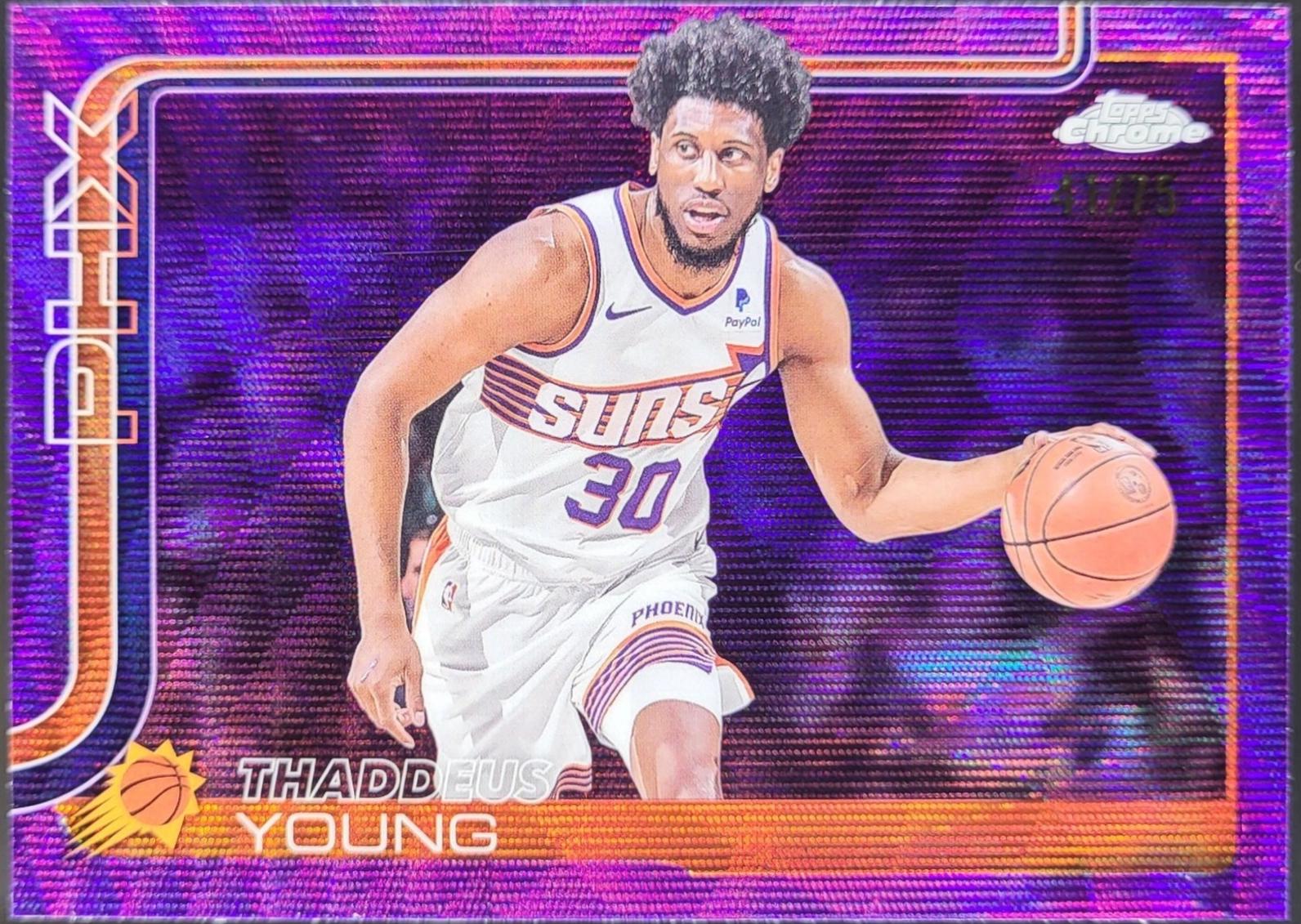 Thaddeus Young [Purple Wave Refractor] #135