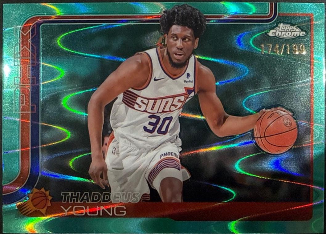 Thaddeus Young [RayWave Aqua Refractor] #135