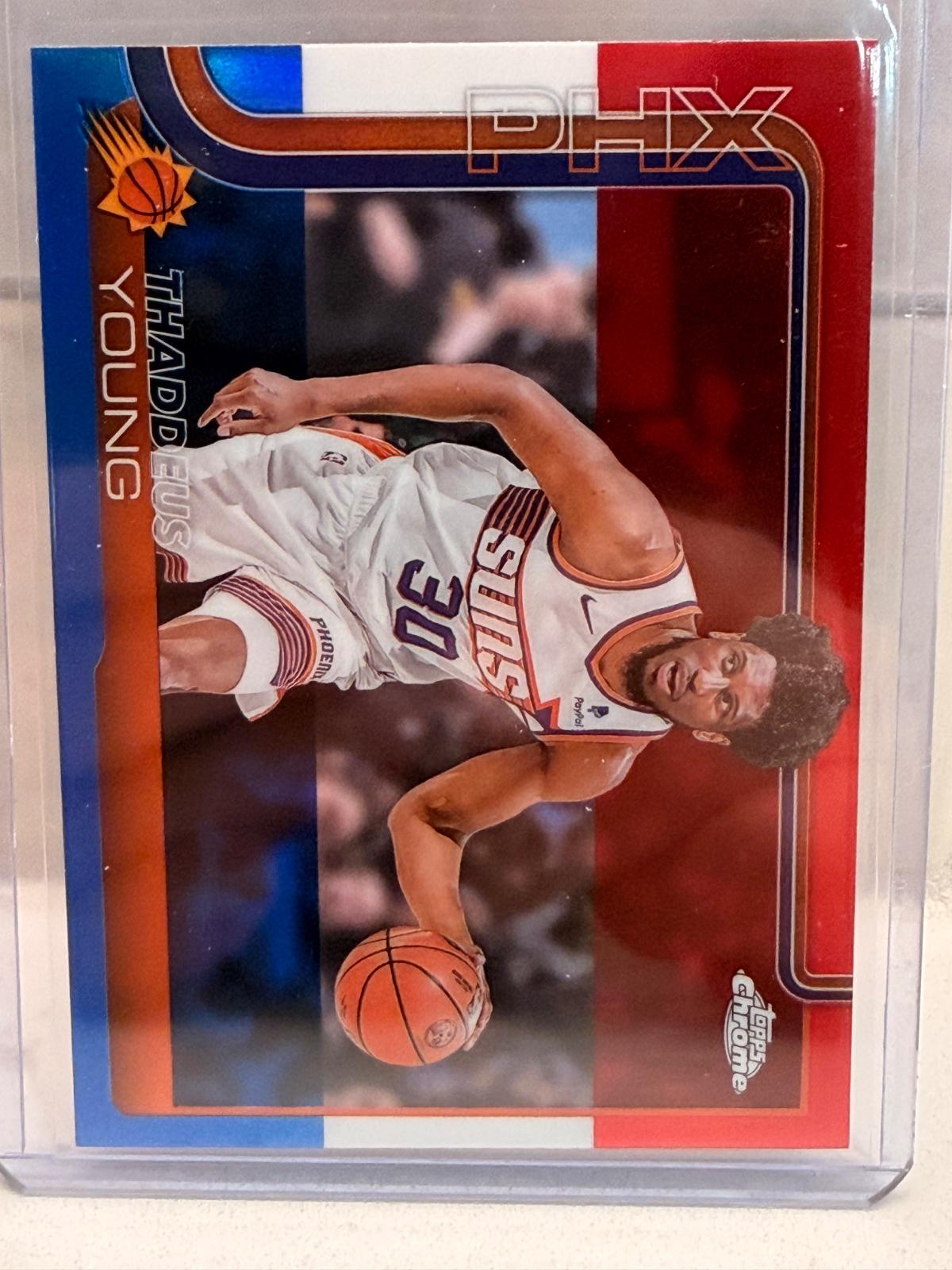 Thaddeus Young [Red White Blue Refractor] #135
