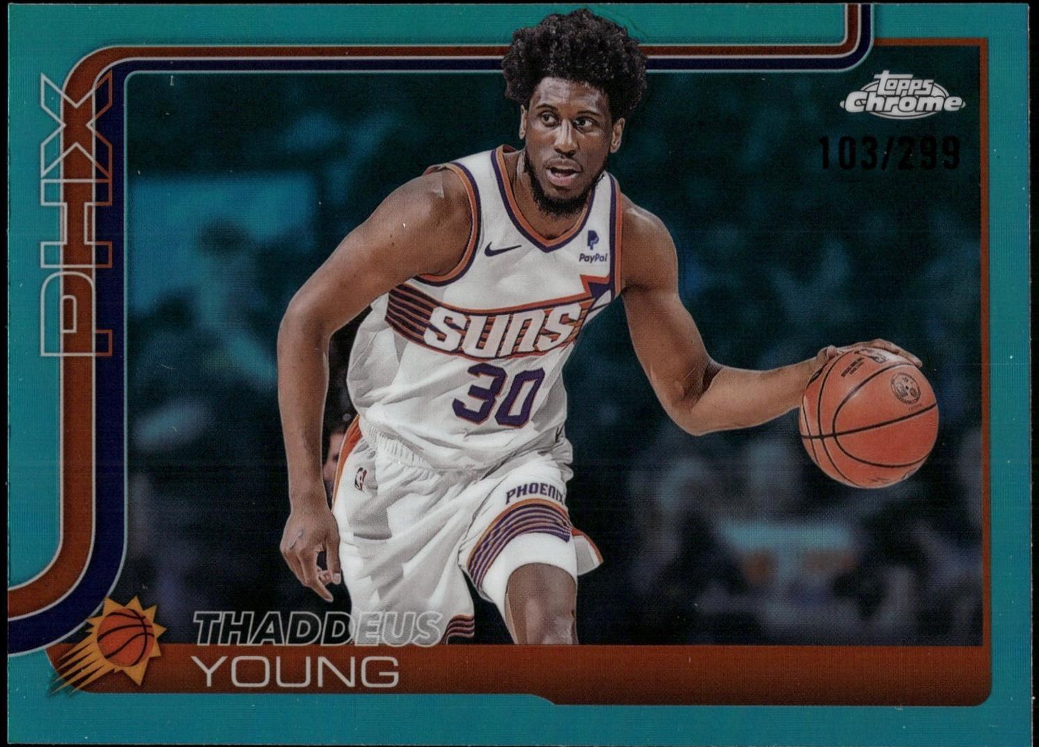 Thaddeus Young [Teal Refractor] #135