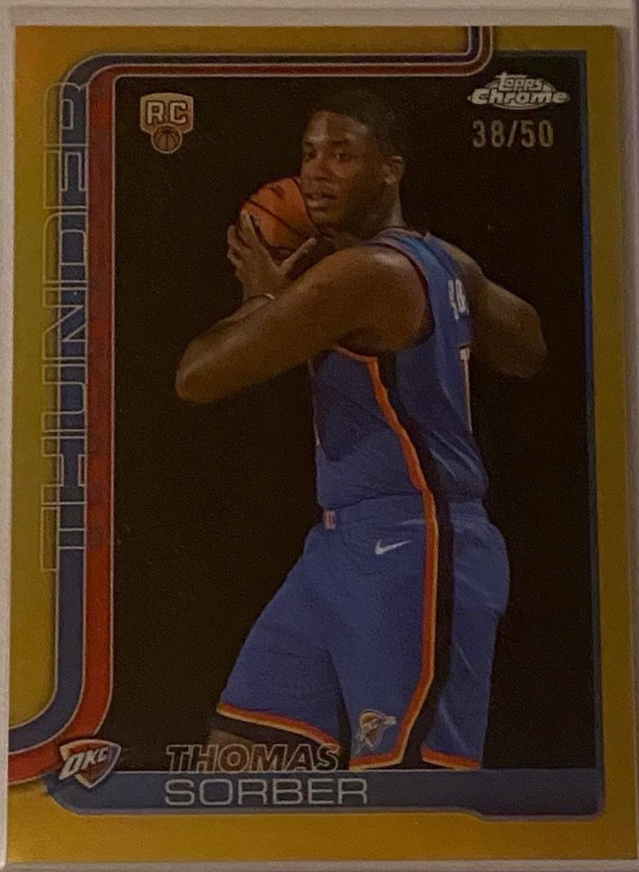 Thomas Sorber [Gold Basketball Refractor] #265