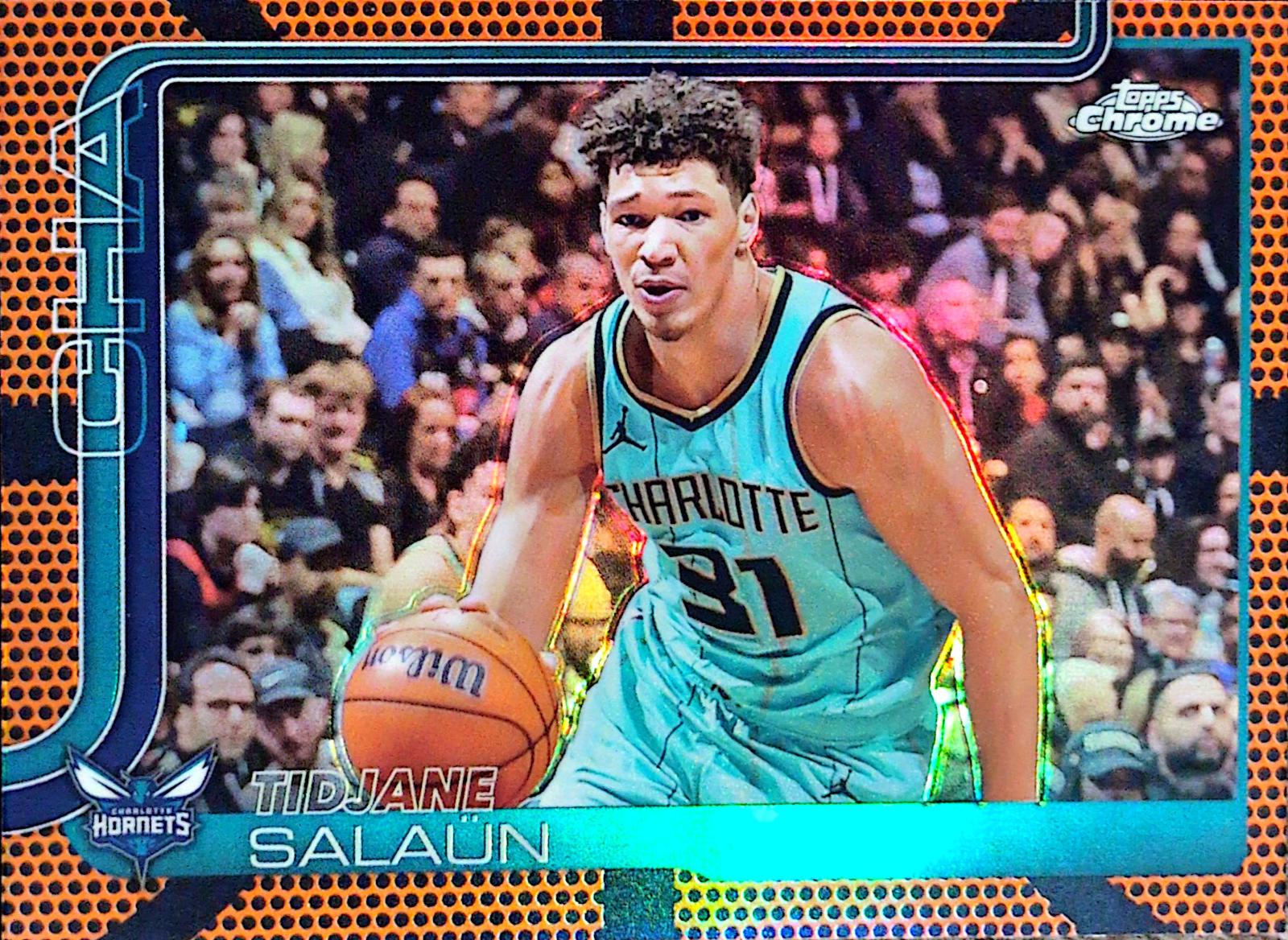 Tidjane Salaun [Basketball Refractor] #8