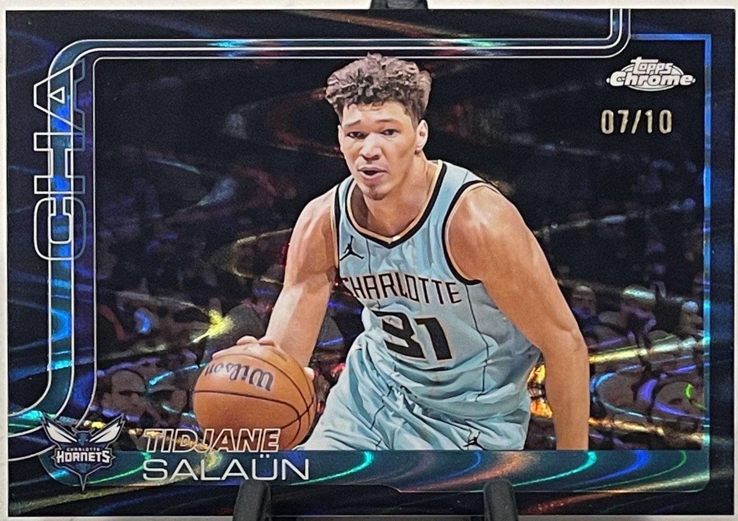 Tidjane Salaun [Black Refractor] #8