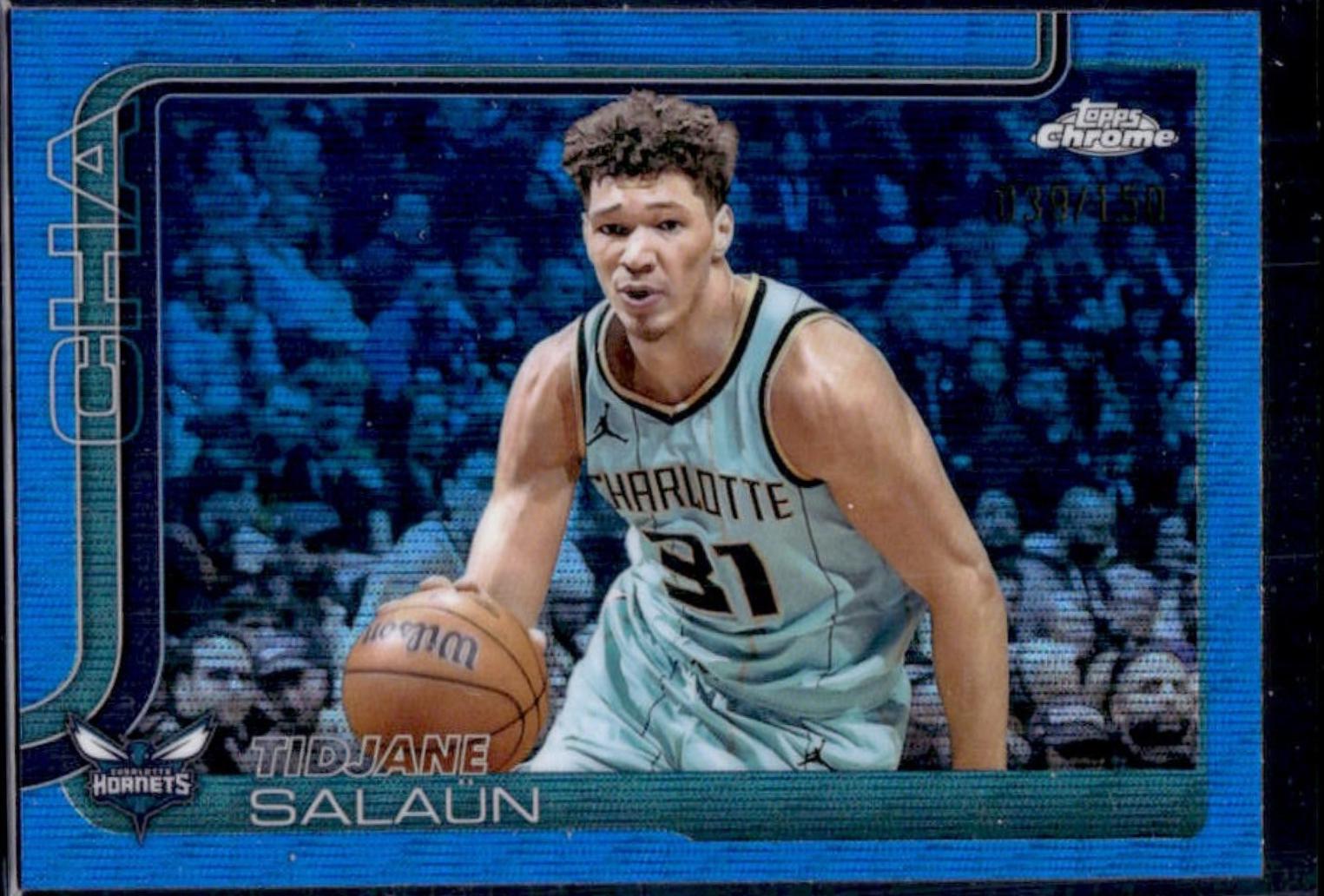 Tidjane Salaun [Blue Wave Refractor] #8