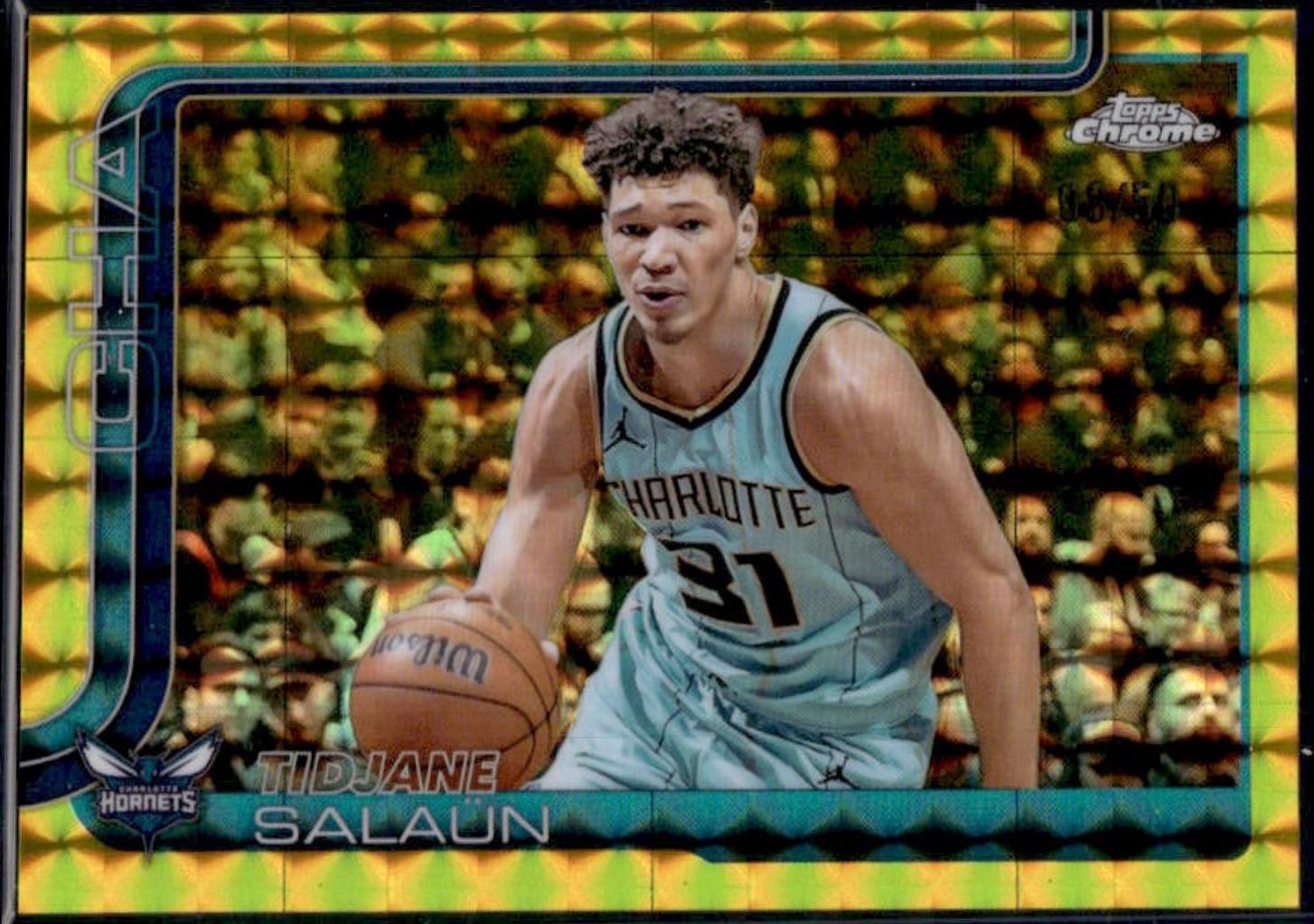 Tidjane Salaun [Gold Geometric Refractor] #8