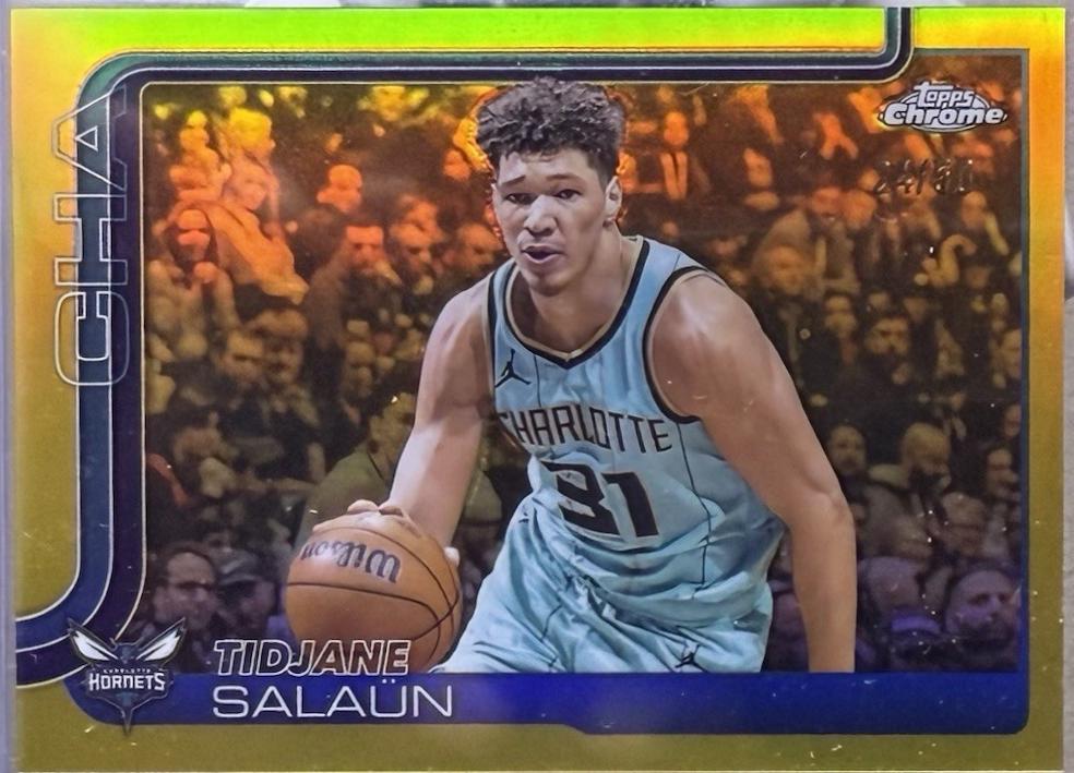 Tidjane Salaun [Gold Refractor] #8