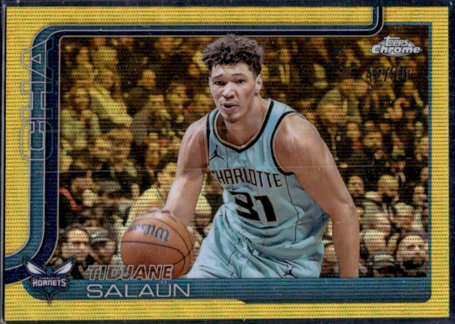 Tidjane Salaun [Gold Wave Refractor] #8