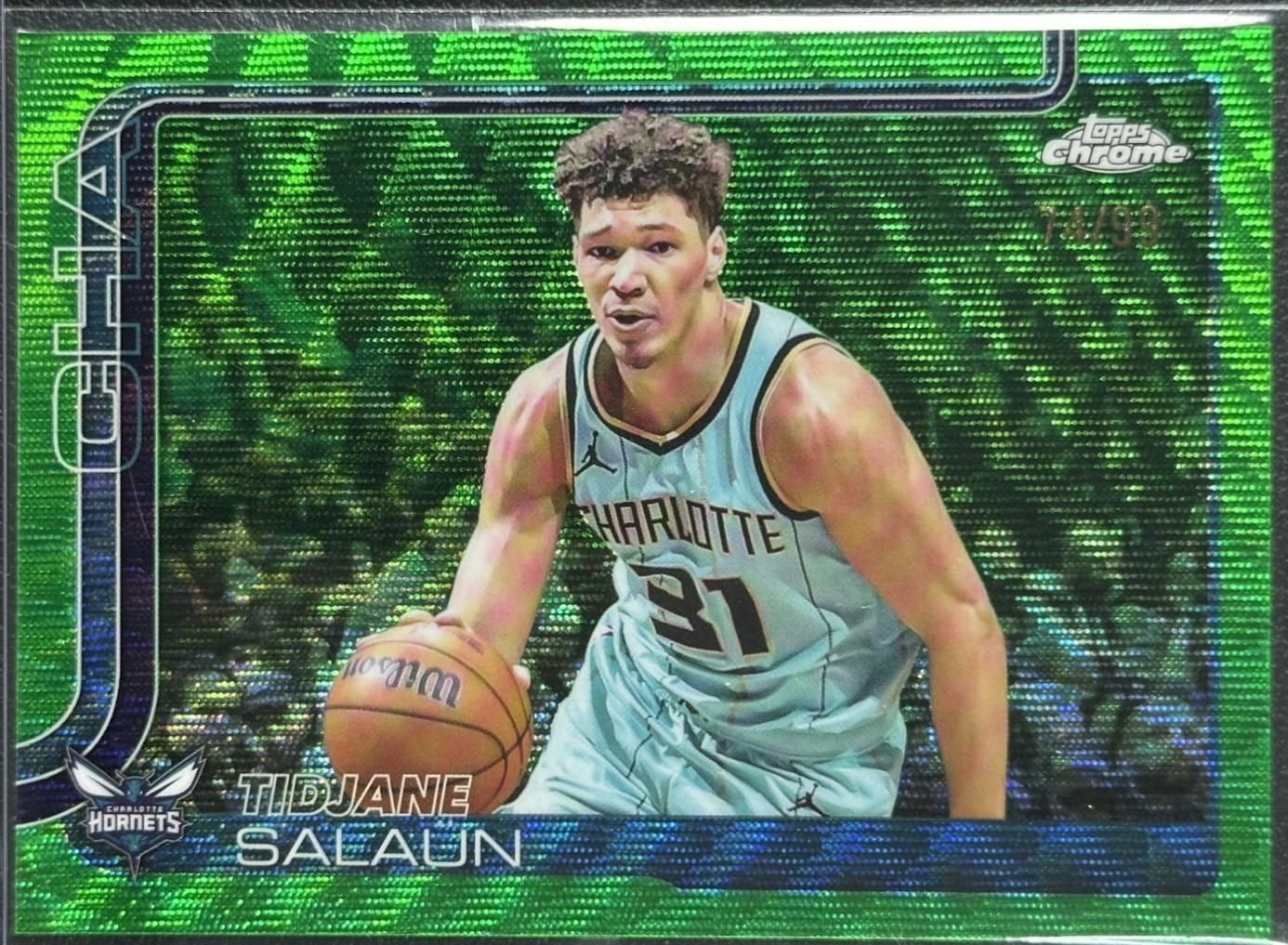 Tidjane Salaun [Green Wave Refractor] #8