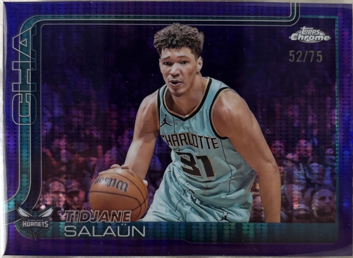 Tidjane Salaun [Purple Refractor] #8