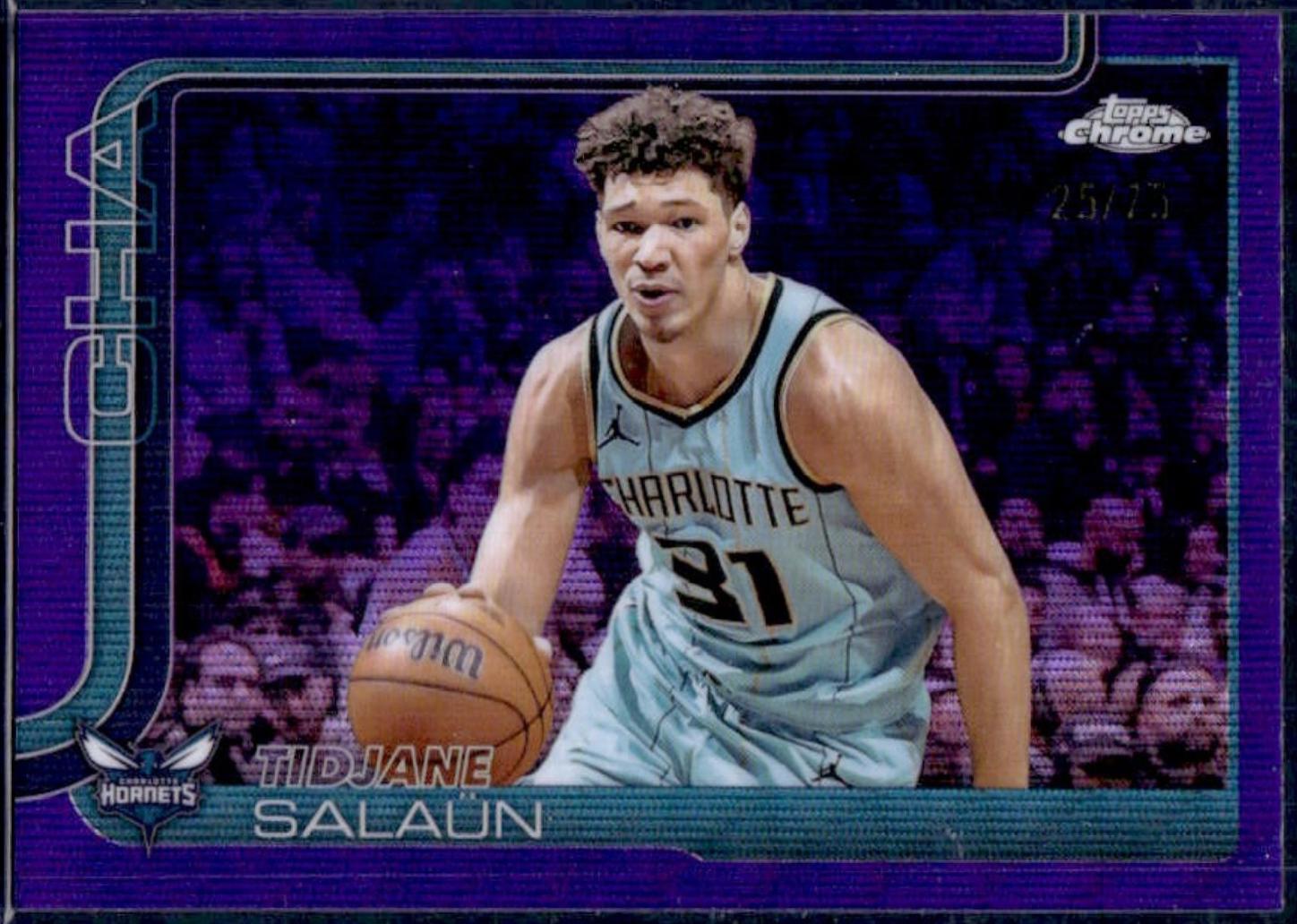Tidjane Salaun [Purple Wave Refractor] #8