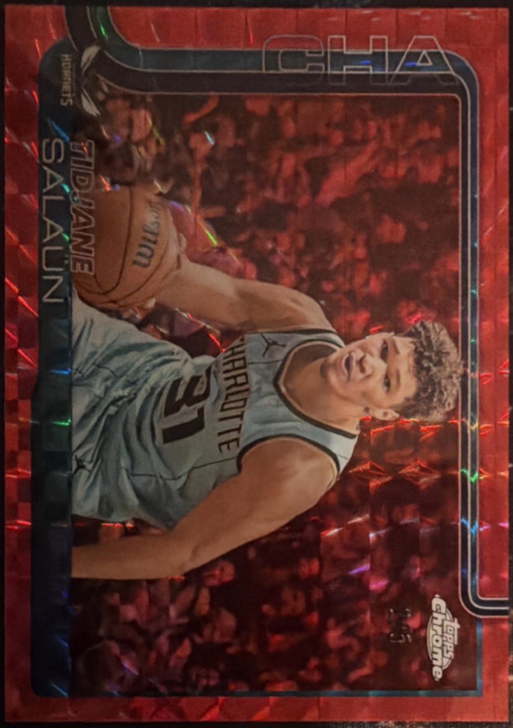 Tidjane Salaun [Red Geometric Refractor] #8