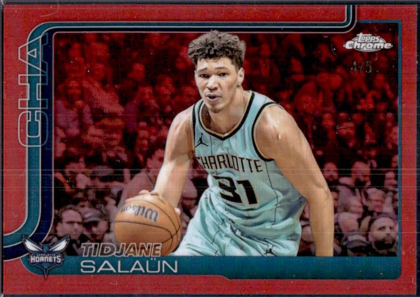 Tidjane Salaun [Red Refractor] #8