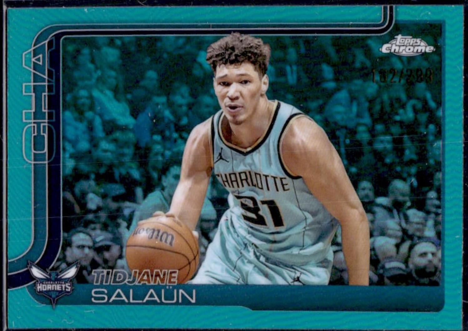 Tidjane Salaun [Teal Refractor] #8