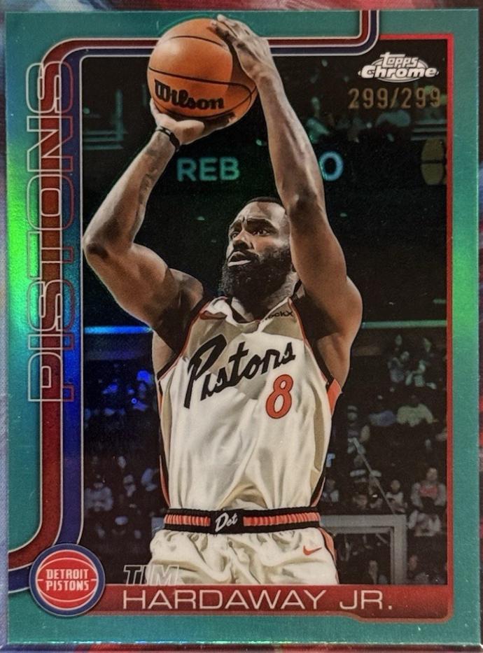 Tim Hardaway Jr. [Aqua Refractor] #7