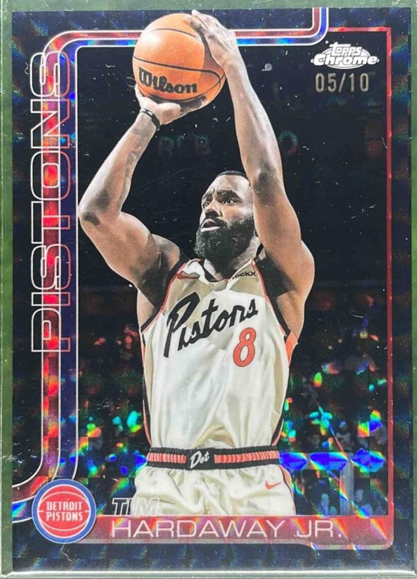 Tim Hardaway Jr. [Black Geometric Refractor] #7