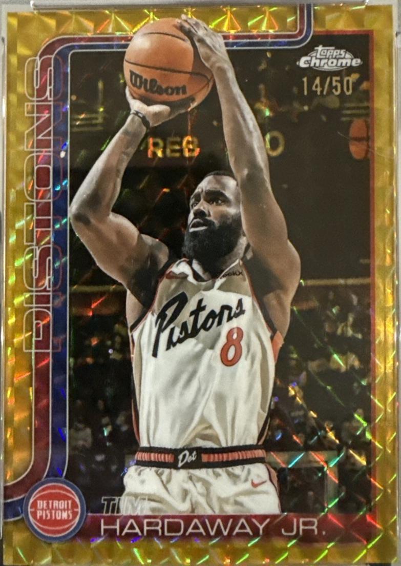 Tim Hardaway Jr. [Gold Geometric Refractor] #7