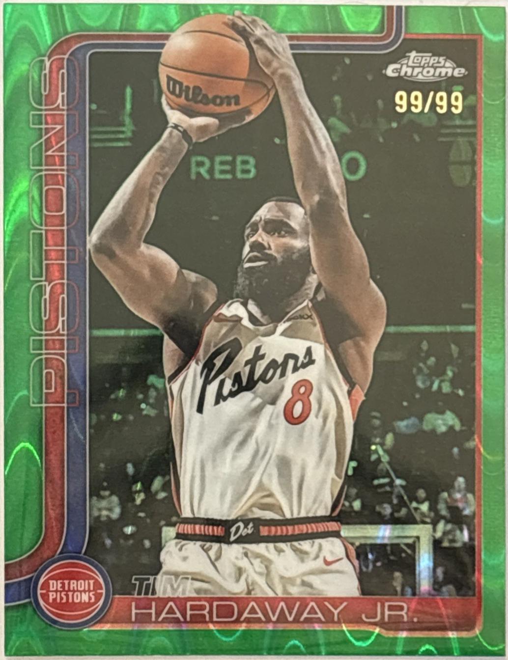 Tim Hardaway Jr. [Green Refractor] #7