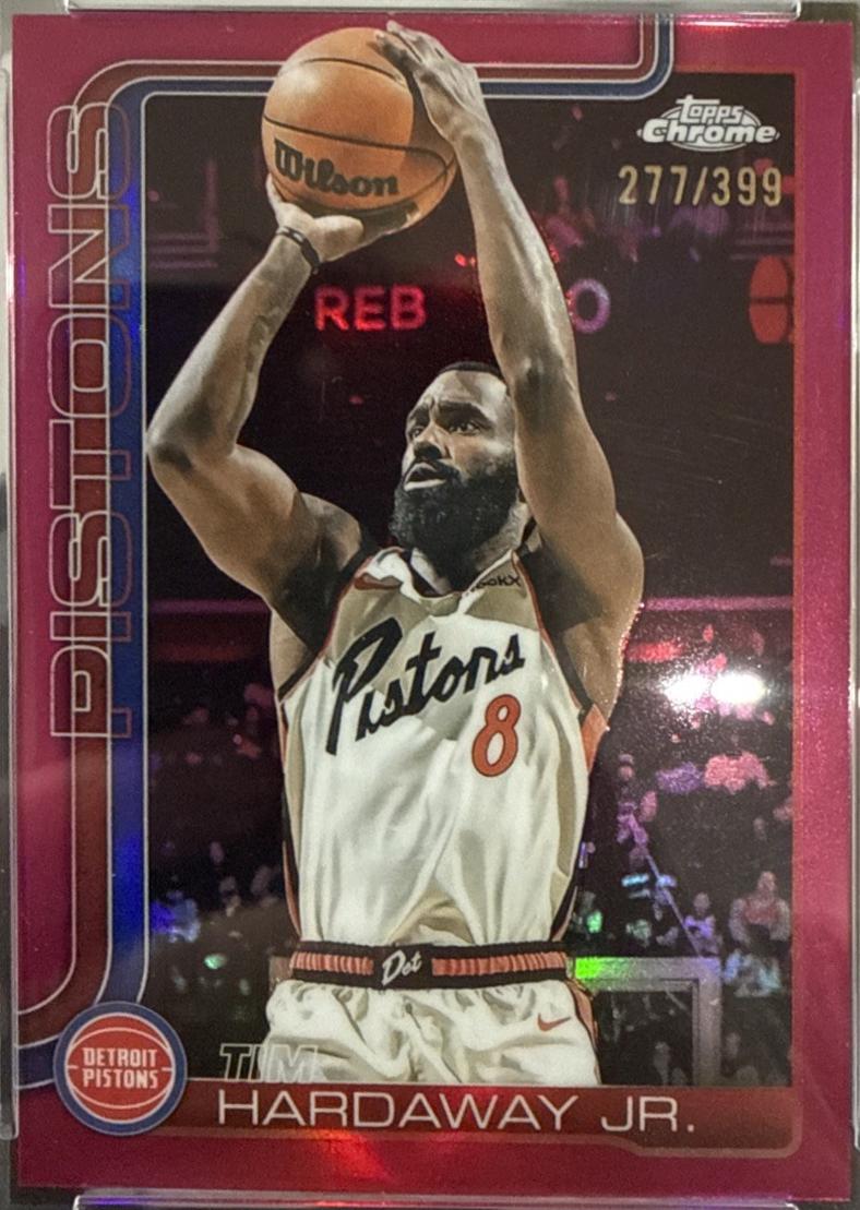 Tim Hardaway Jr. [Magenta Refractor] #7