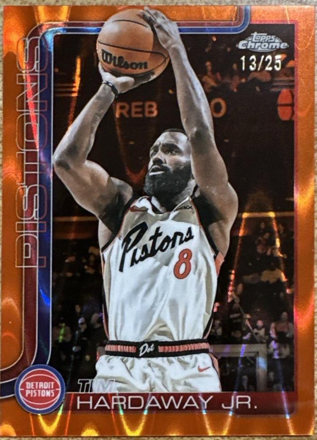 Tim Hardaway Jr. [Orange Basketball Refractor] #7