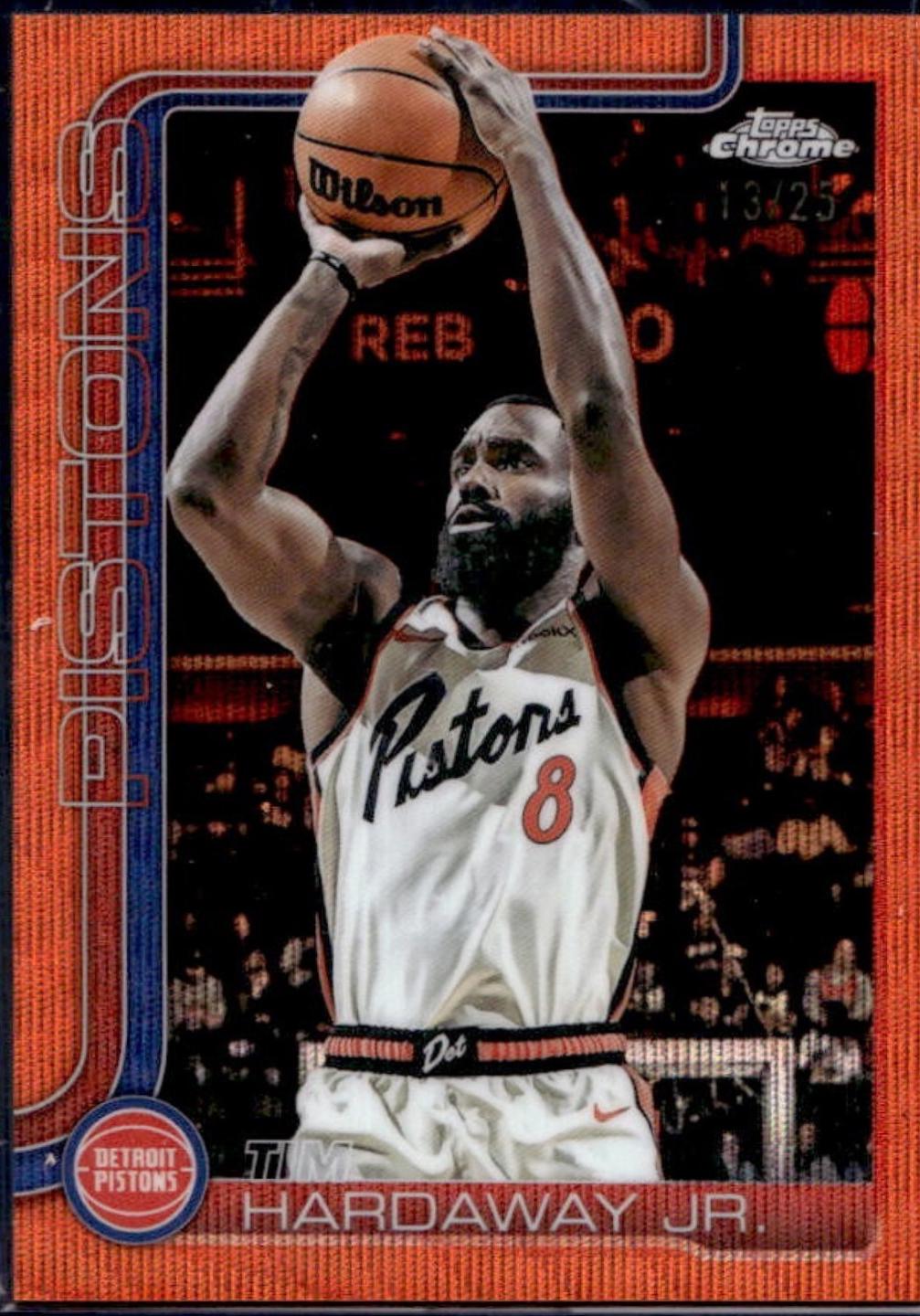 Tim Hardaway Jr. [Orange Wave Refractor] #7