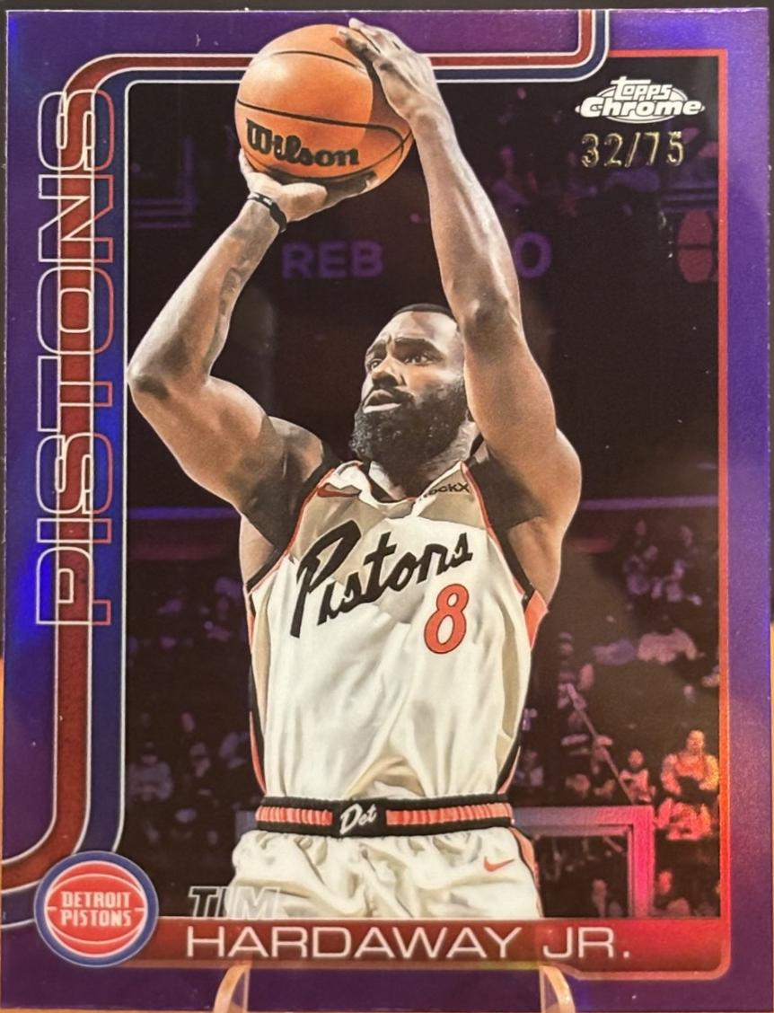 Tim Hardaway Jr. [Purple Refractor] #7