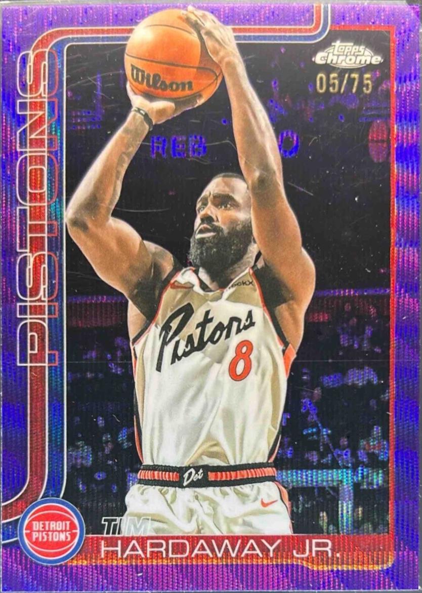 Tim Hardaway Jr. [Purple Wave Refractor] #7
