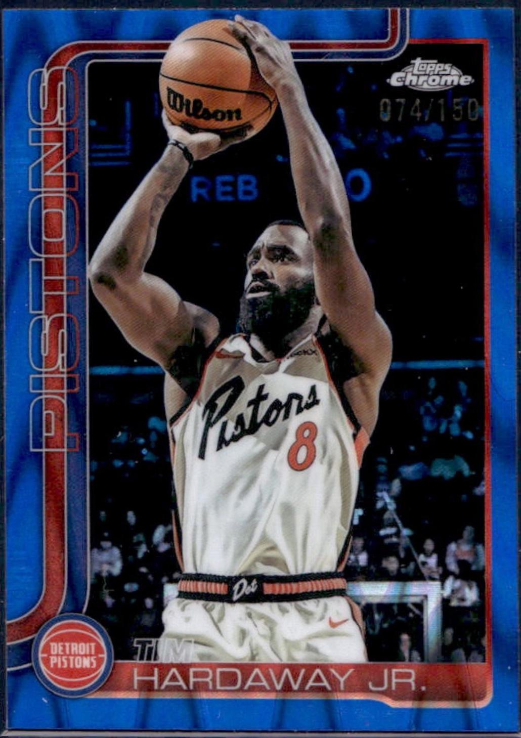 Tim Hardaway Jr. [RayWave Blue Refractor] #7