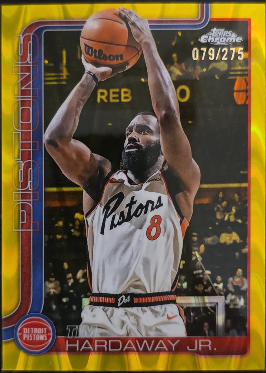 Tim Hardaway Jr. [RayWave Yellow Refractor] #7