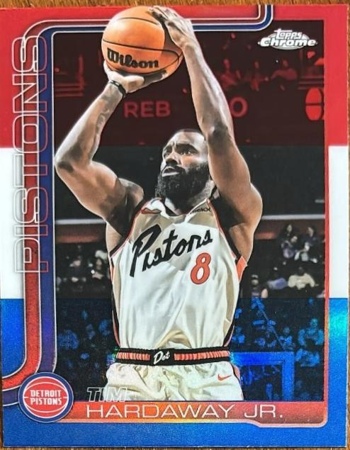 Tim Hardaway Jr. [Red White Blue Refractor] #7