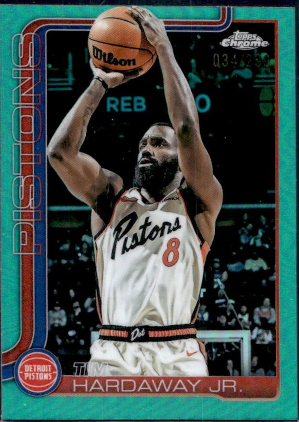 Tim Hardaway Jr. [Teal Refractor] #7