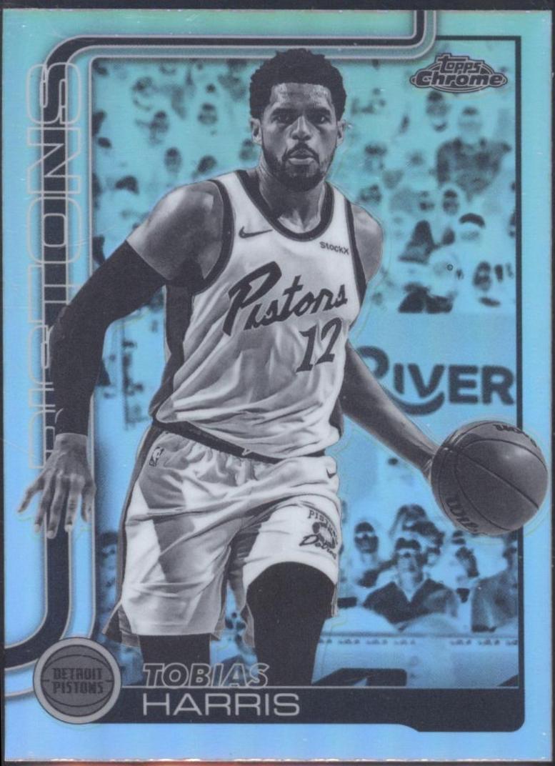 Tobias Harris [Black Basketball Refractor] #6