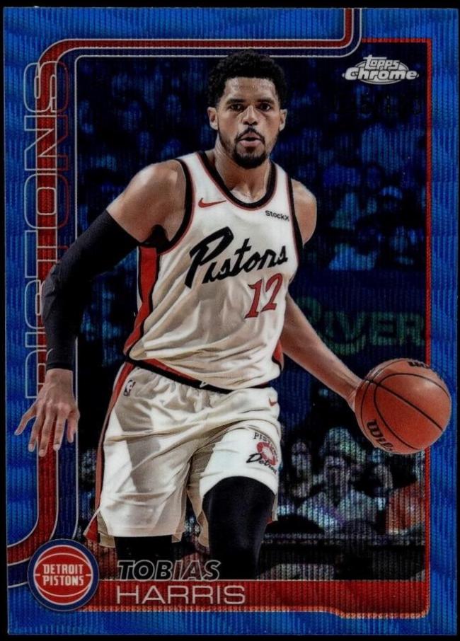 Tobias Harris [Blue Wave Refractor] #6