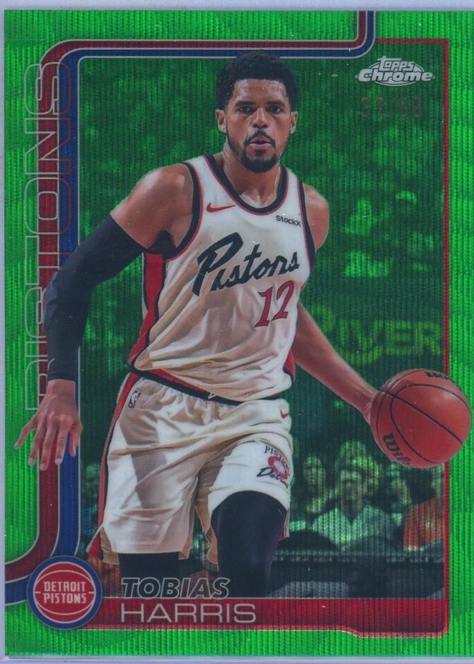 Tobias Harris [Green Wave Refractor] #6
