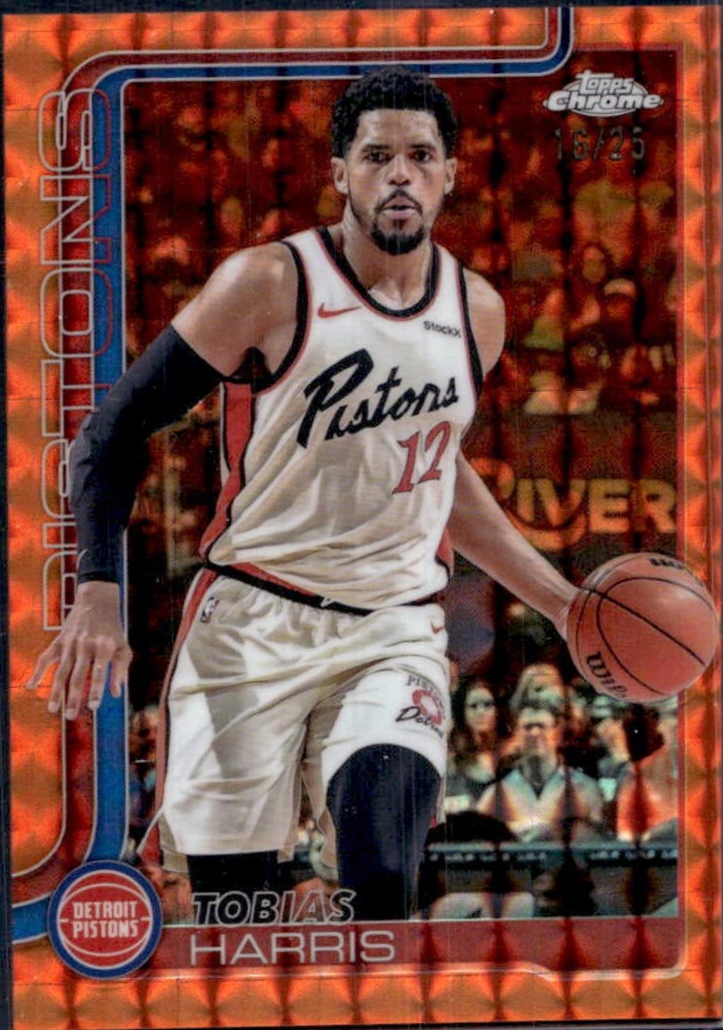 Tobias Harris [Orange Geometric Refractor] #6