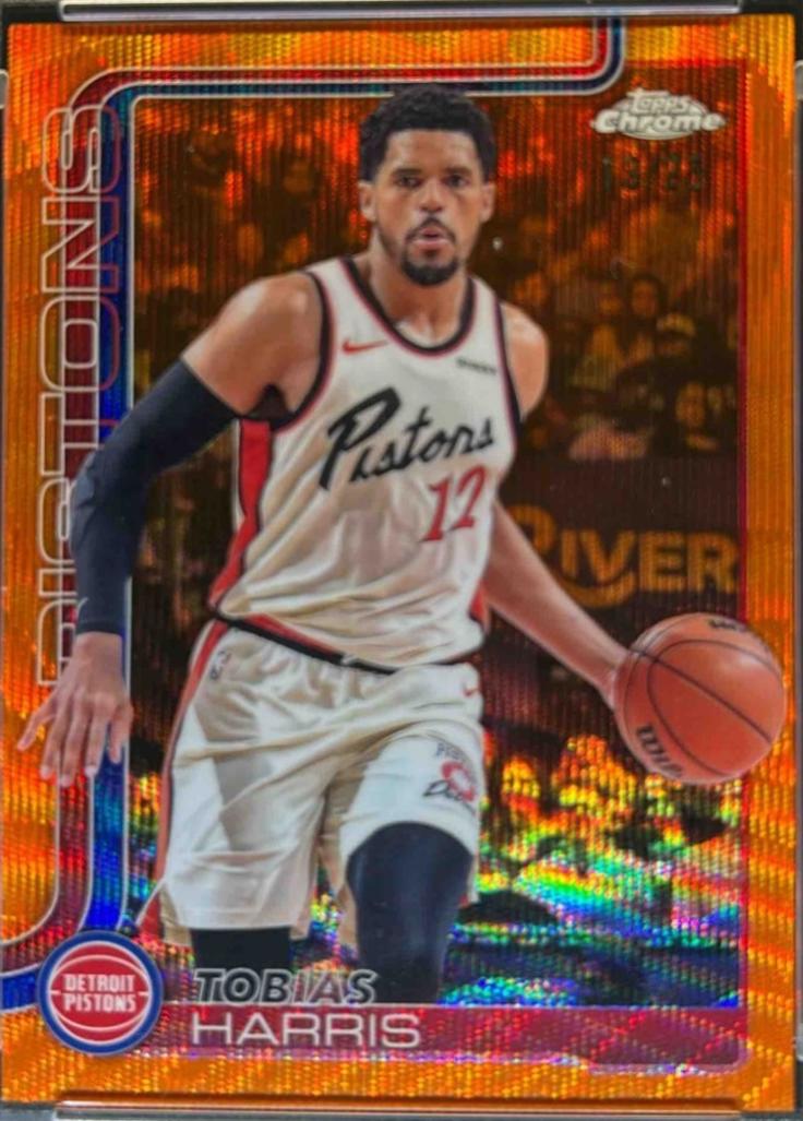 Tobias Harris [Orange Wave Refractor] #6