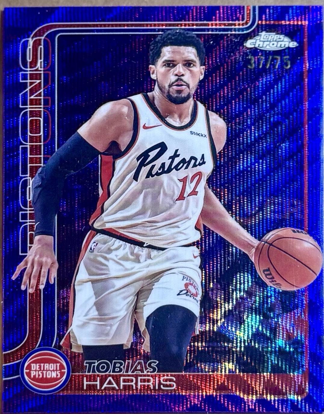 Tobias Harris [Purple Wave Refractor] #6