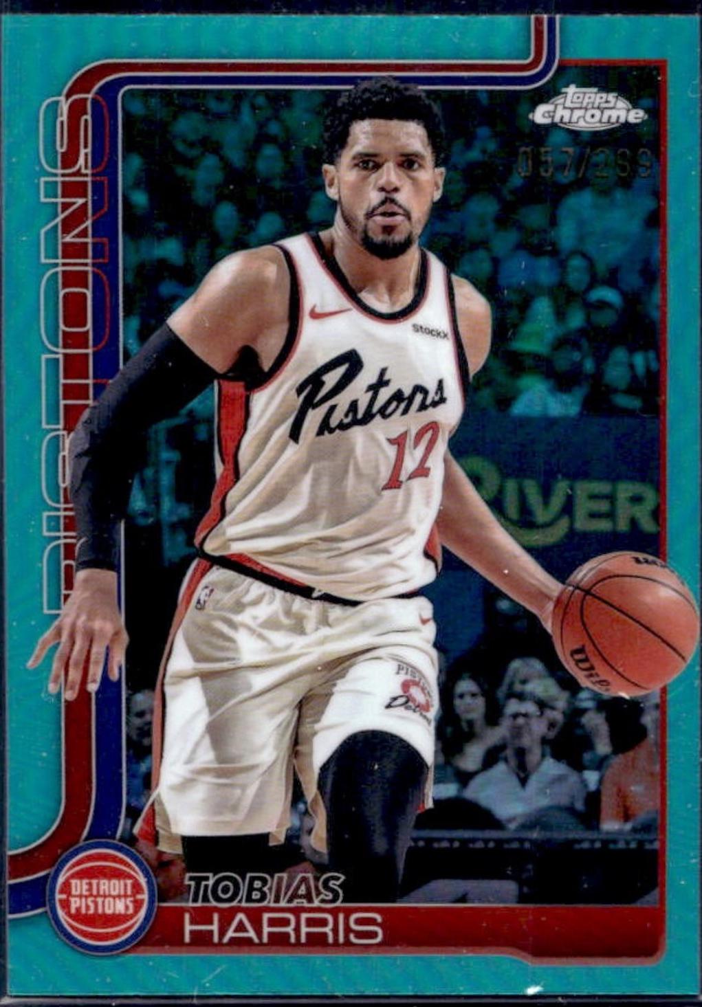 Tobias Harris [Teal Refractor] #6