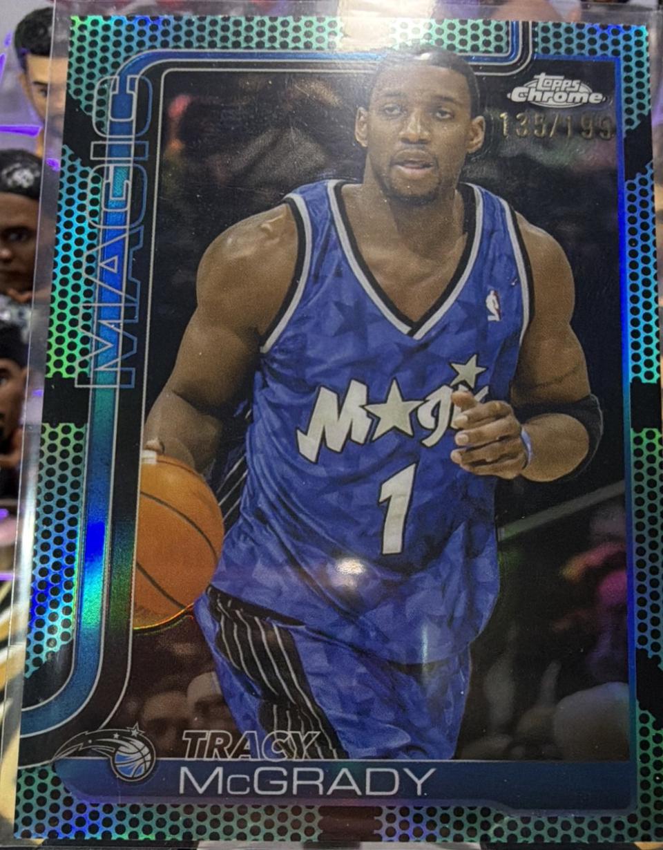 Tracy McGrady [Aqua Basketball Refractor] #245