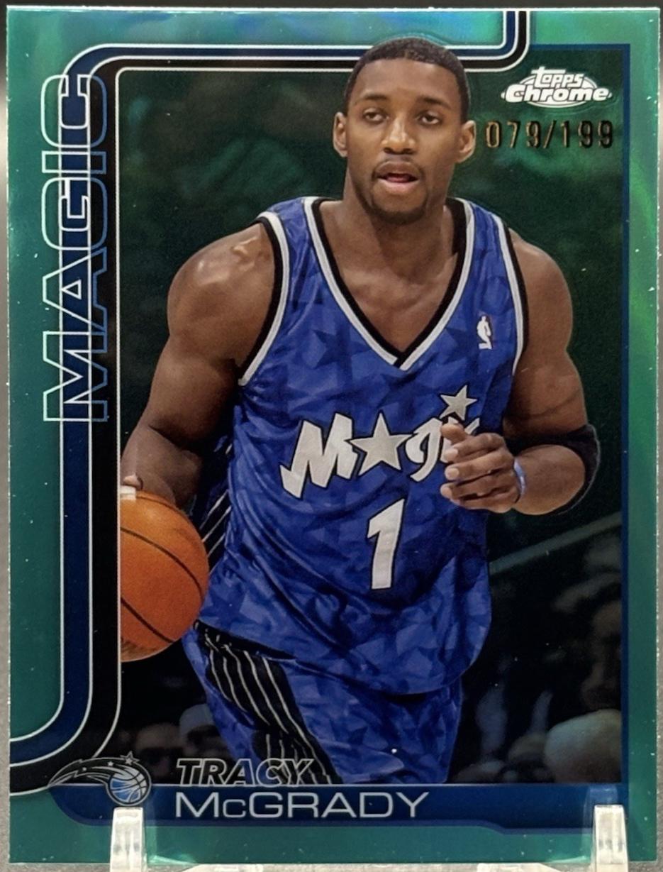 Tracy McGrady [Aqua Refractor] #245