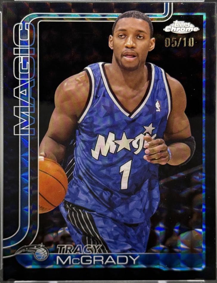 Tracy McGrady [Black Geometric Refractor] #245