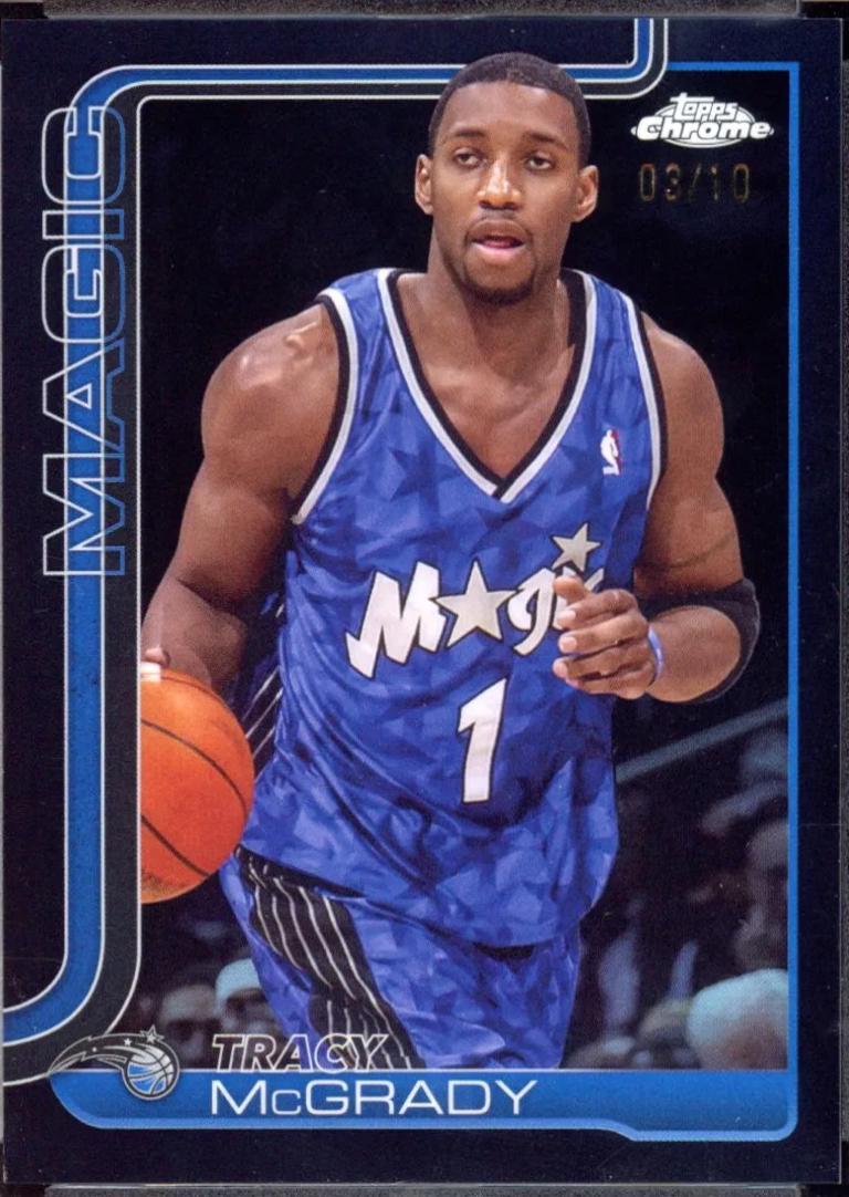 Tracy McGrady [Black Refractor] #245