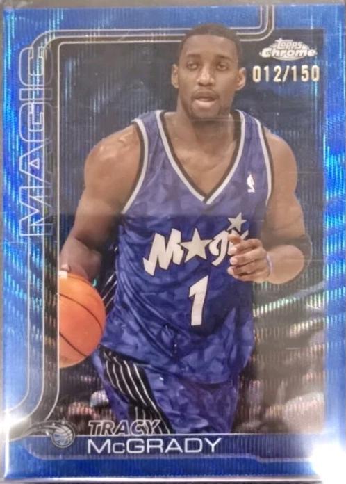 Tracy McGrady [Blue Refractor] #245